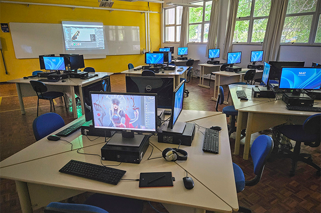 Laboratório de Desenvolvimento de Games e Projetos Multimídia