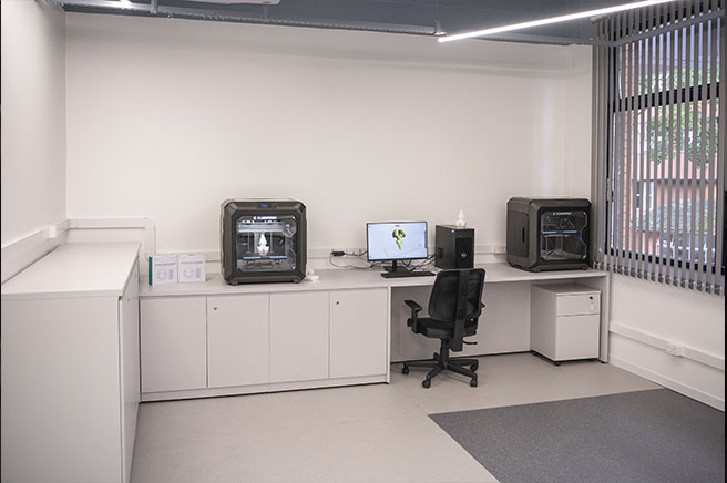 Sala de Realidade Aumentada e Manufatura Aditiva